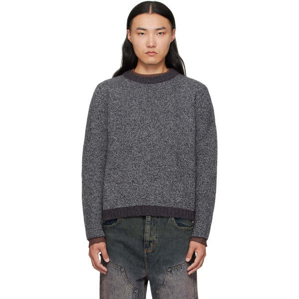  Eckhaus Latta Gray Yak Sweater 