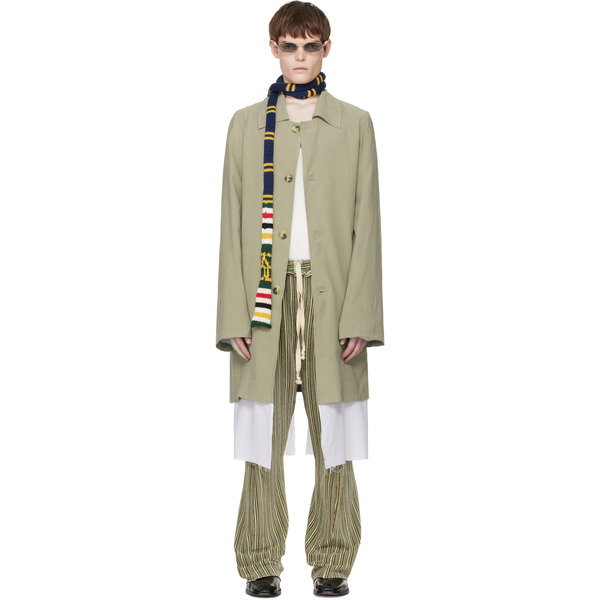  Edward Cuming Beige Exploded Lining Coat 