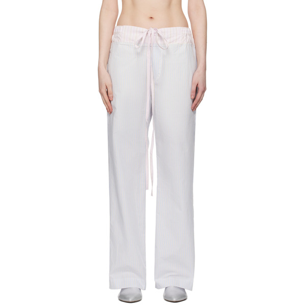  Edward Cuming Blue Patchwork Trousers 