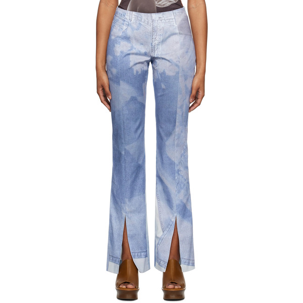  Elliss Blue Handy Jean Print Jeans 