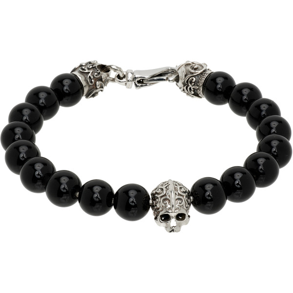  Emanuele Bicocchi Skull Beads Bracelet 
