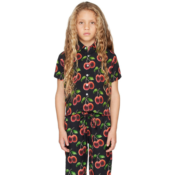  Endless Joy Kids Black Rambutan Shirt 