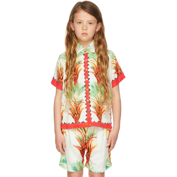  Endless Joy Ssense Exclusive Kids Date Palm Short Sleeve Shirt 