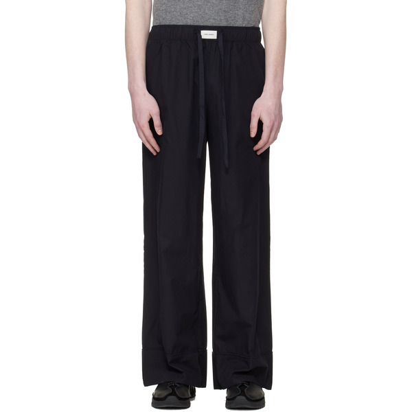  Entire Studios Black Pajama Lounge Pants 