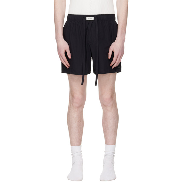  Entire Studios Black Pajama Shorts 
