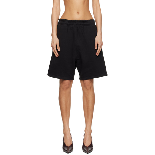  Entire Studios Black Standard Sweat Shorts 