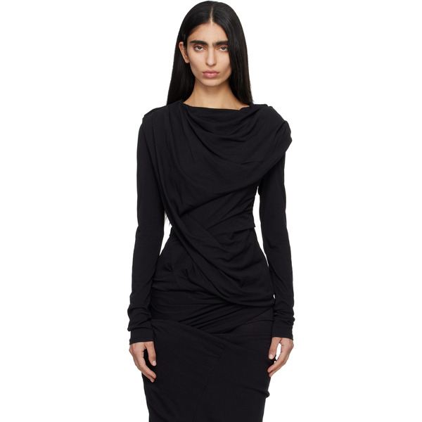  Entire Studios Black Twist Top 