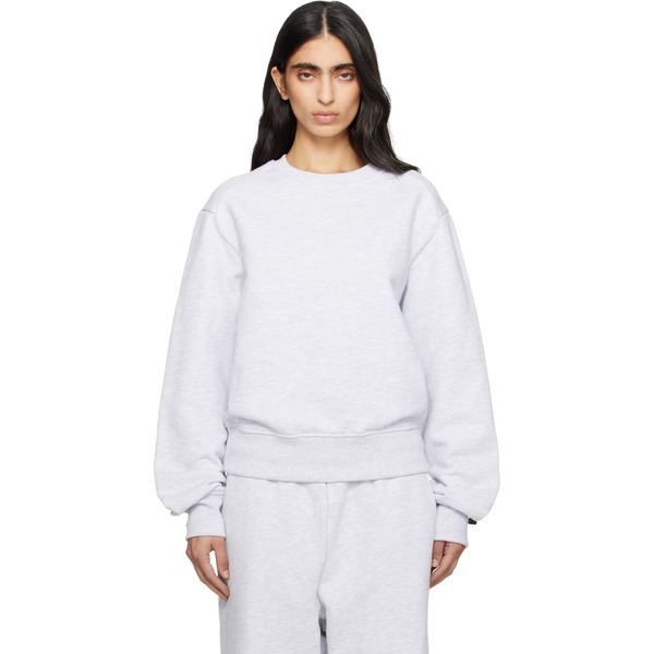 Entire Studios Gray Pod Crew Sweatshirt 