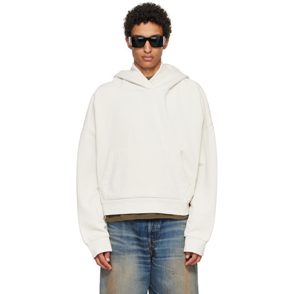  Entire Studios Off-white Heavy Hoodie 