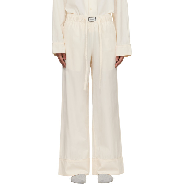 Entire Studios Off-white Pajama Lounge Pants 
