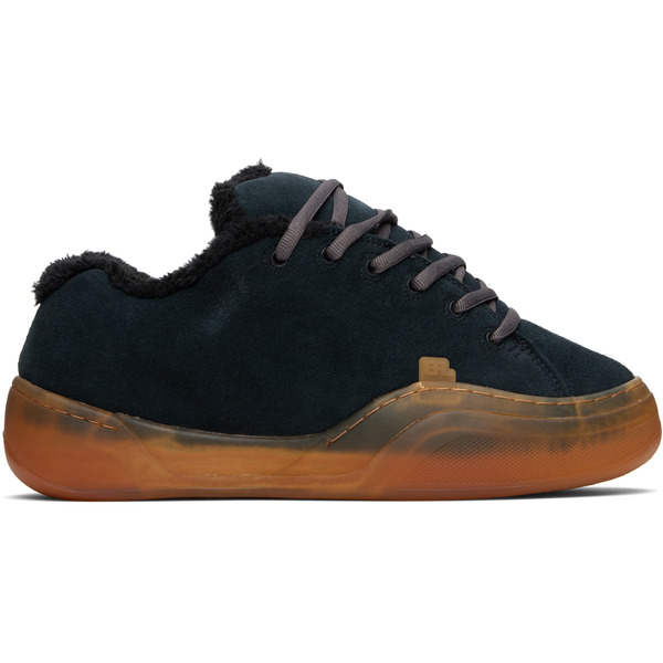  Erl Black Pirate Vamp Skate Sneakers 