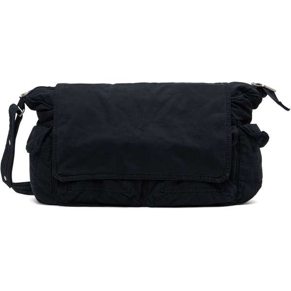  Erl Black Twill Cargo Bag 
