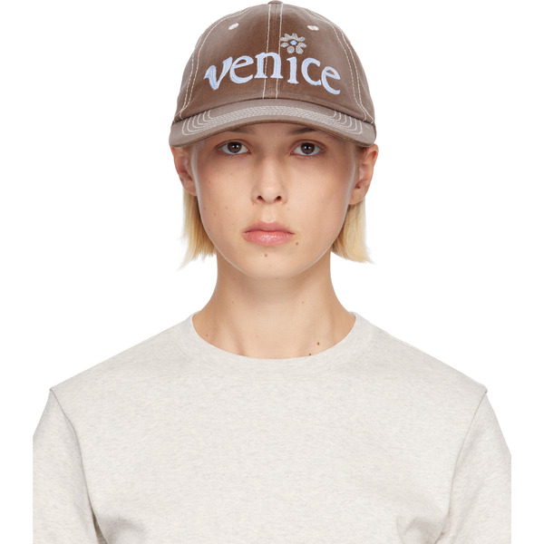  Erl Brown 'venice' Cap 