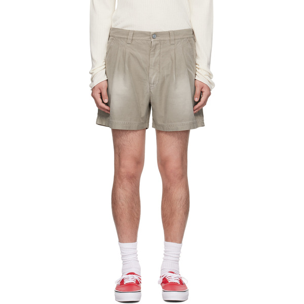  Erl Taupe Short Woven Shorts 