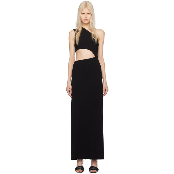  Esse Studios Black Omnia Maxi Dress 