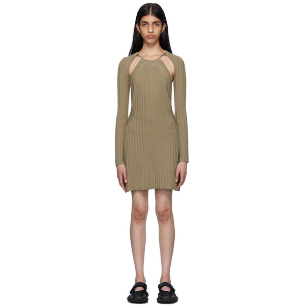  Eytys Khaki Cleo Minidress 