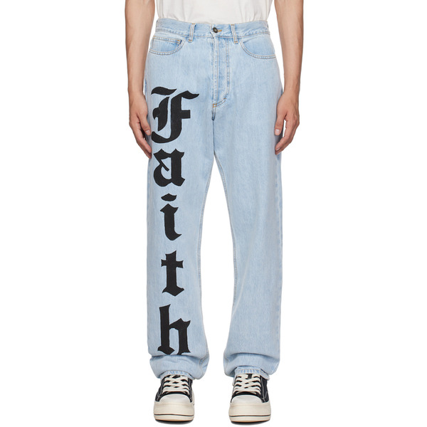 Faith Connexion Blue Printed Jeans 