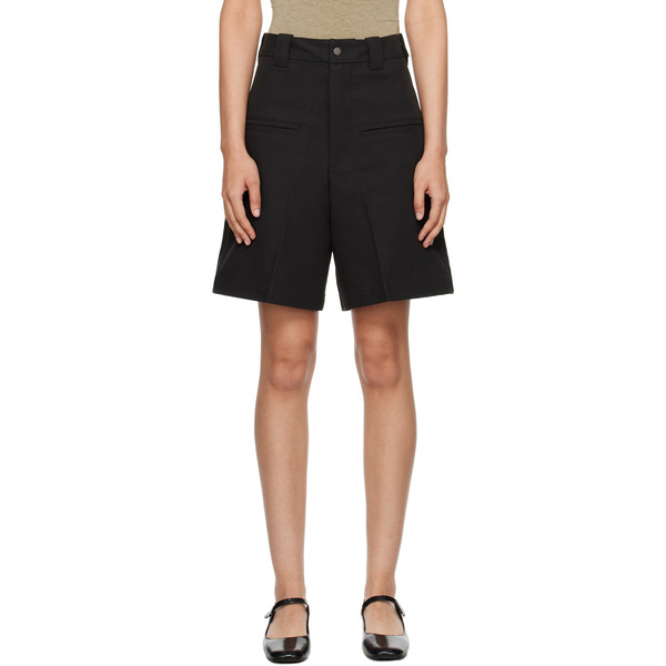  Fax Copy Express Black Casual Shorts 