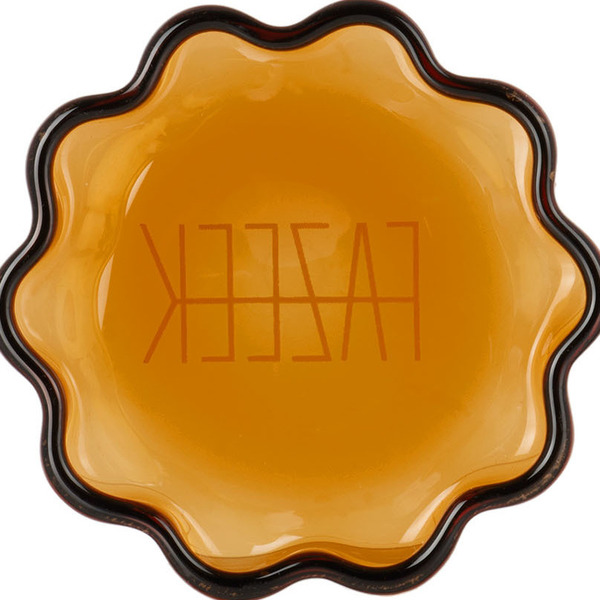  Fazeek Orange Wave Incense Holder Set 