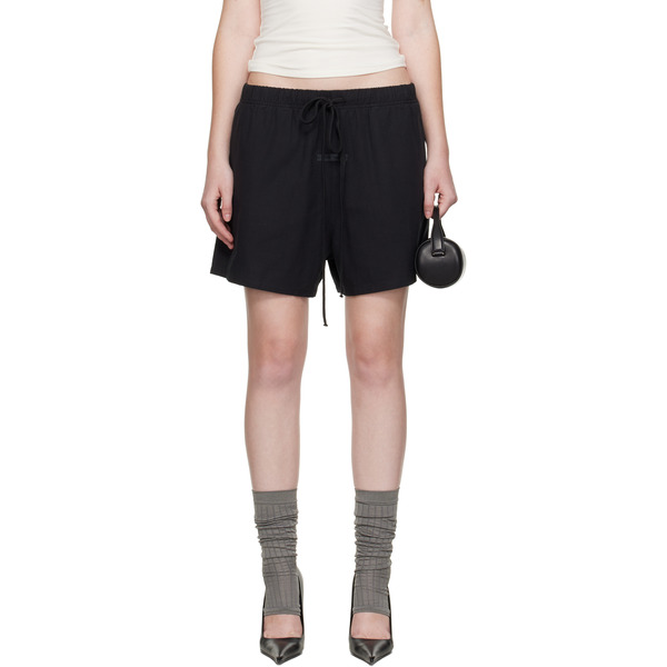  Fear Of God Essentials Black Soccer Shorts 