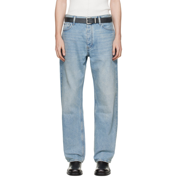  Fear Of God Essentials Blue 5 Pocket Denim Jeans 
