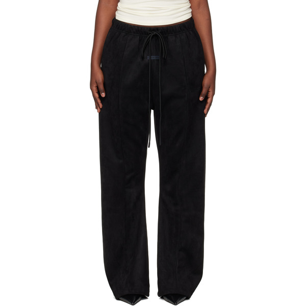  Fear Of God Essentials Gray Holiday Faux-suede Fleece Flare Lounge Pants 