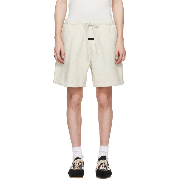  Fear Of God Essentials Gray Signature Classic Shorts 