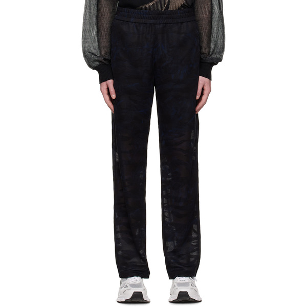  Feng Chen Wang Black Camouflage Trousers 