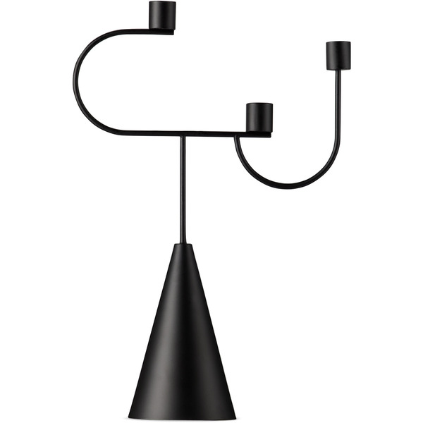  Ferm Living Black Avant Candelabra 