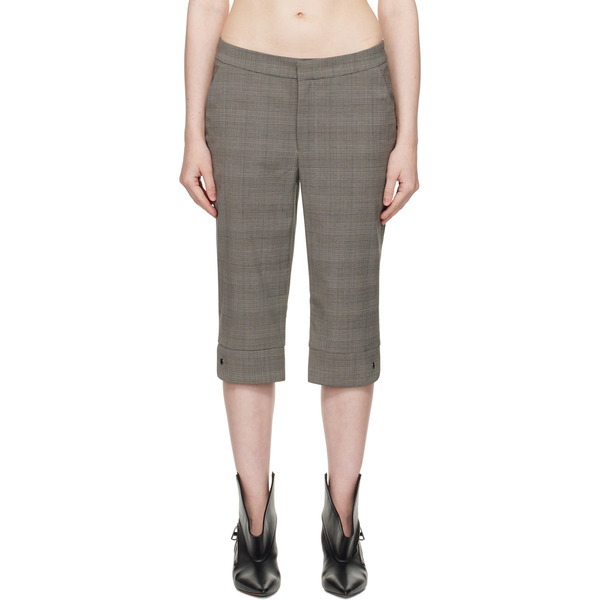  Fidan Novruzova Gray Teo Capri Trousers 