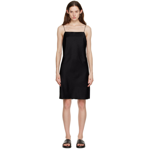  Filippa K Black Vivienne Midi Dress 
