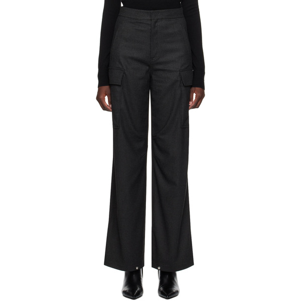  Filippa K Gray Flap Pocket Trousers 
