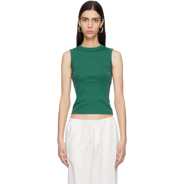  Flore Flore Green Esmé Tank Top 