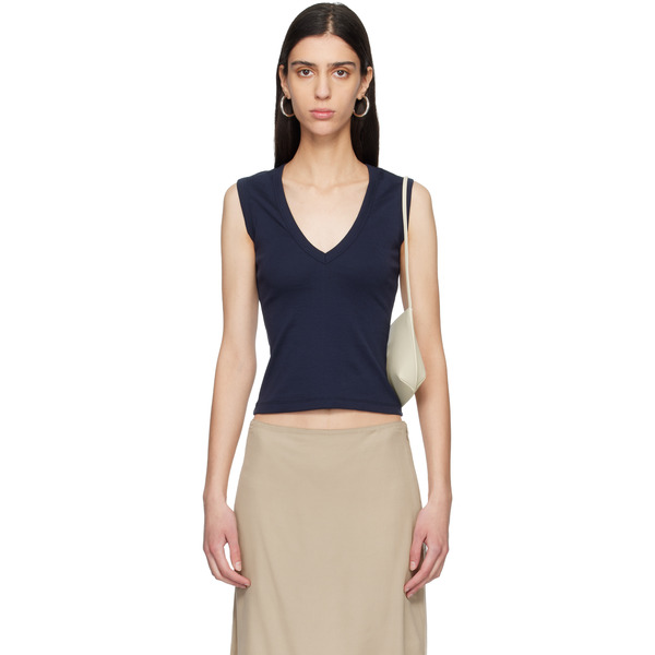  Flore Flore Navy Dewi Tank Top 