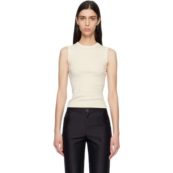  Flore Flore Off-white Esmé Tank Top 