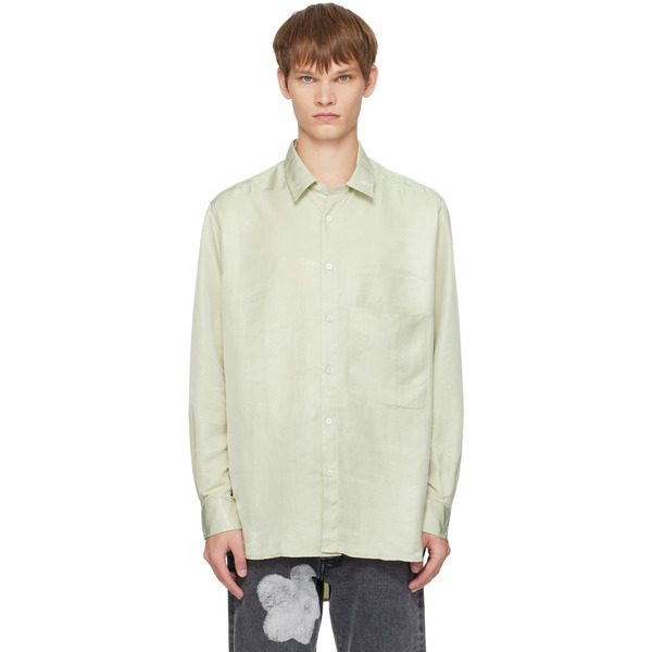  Forma Green Fluid Pocket Shirt 