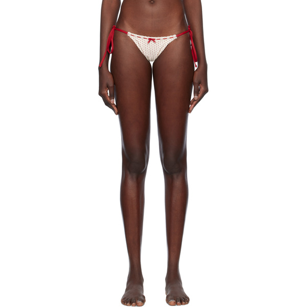  Frankies Bikinis Off-white Bella Hadid Edition Mackenzie Bikini Bottom 