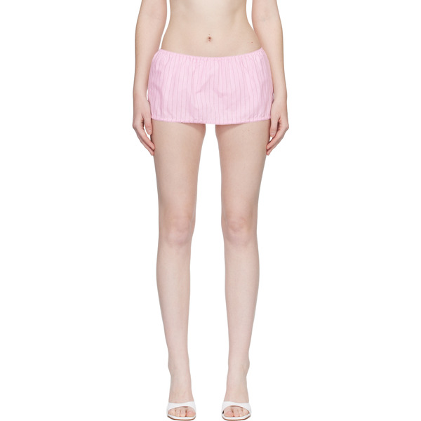  Fruity Booty Pink Stripe Bloomer Skort 