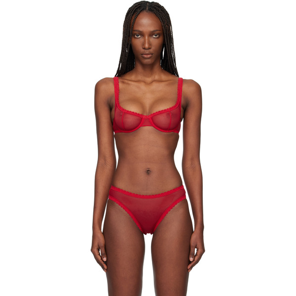  Fruity Booty Red Moss Bra 