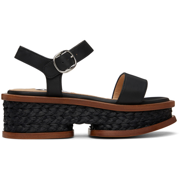  Gabriela Hearst Black Michael Sandals 