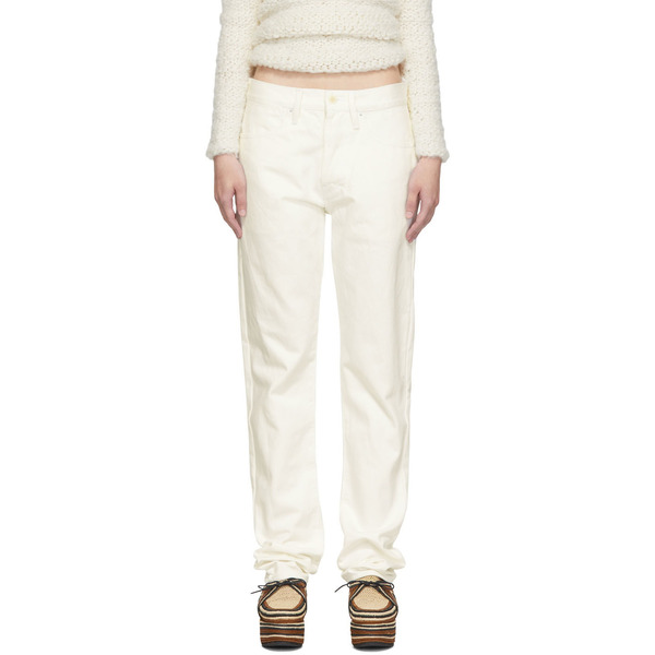  Gabriela Hearst White Anthony Jeans 