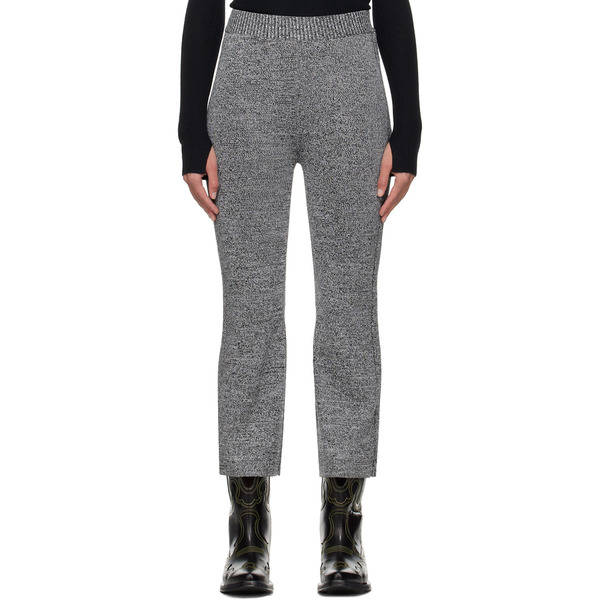  Ganni Gray Cropped Trousers 