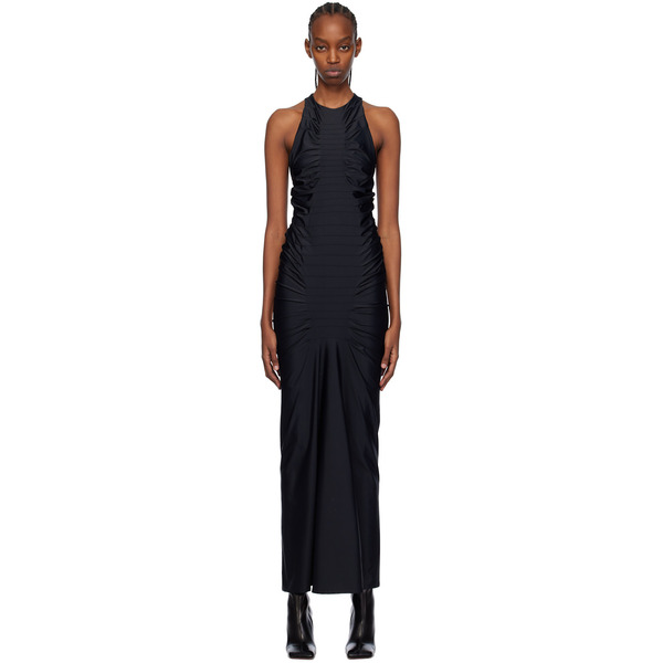  Gauge81 Black Deni Maxi Dress 