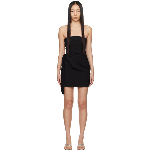  Gauge81 Black Natal Minidress 