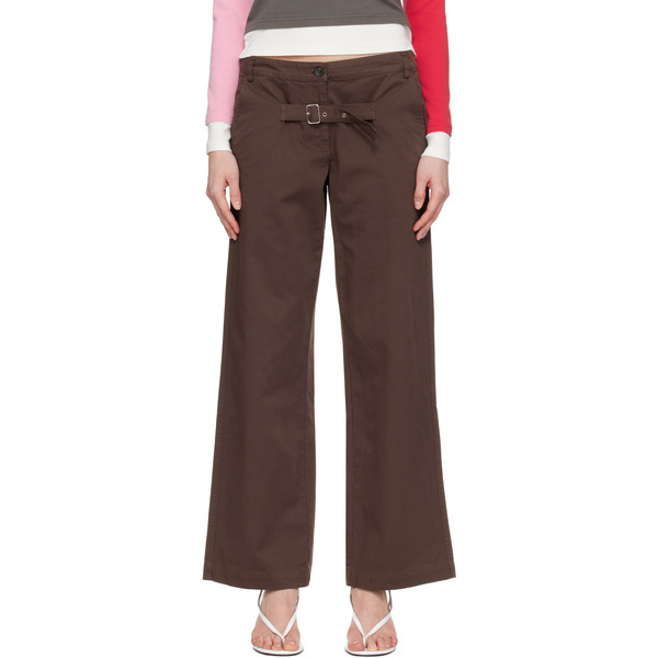  Gimaguas Brown Belt Trousers 