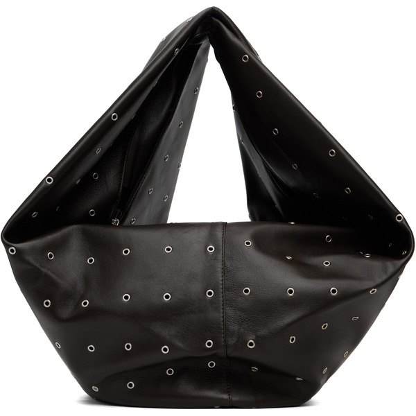  Gimaguas Brown Luna Eyelets Bag 