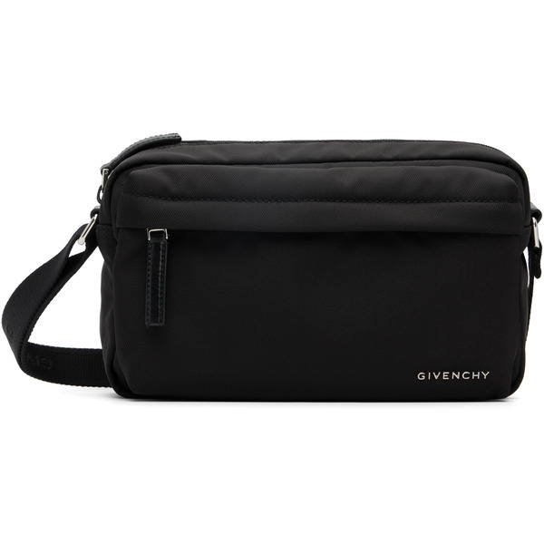  Givenchy Black Essential U Crossbody Bag 