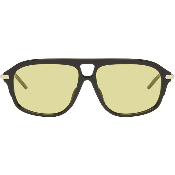  Givenchy Black Gv One Aviator Sunglasses 