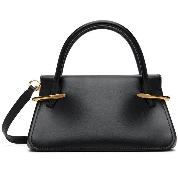  Givenchy Black Leather Mini Pinch Bag 