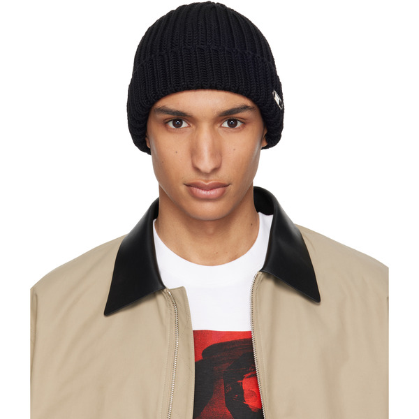  Givenchy Black Safety Pin Beanie 